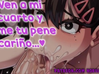MADRASTRA te invita a su cuarto para una COJIDA EN SECRETO – NSFW AUDIO – asmr español – roleplay